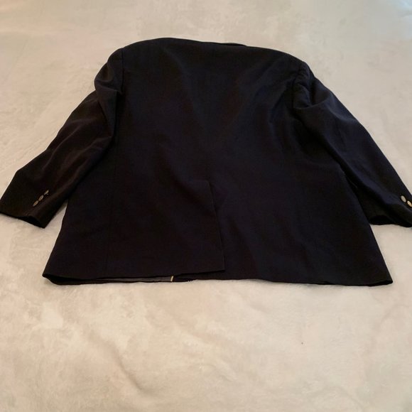 Tailor's Bench Navy Wool Suit Coat - Picture 8 of 16